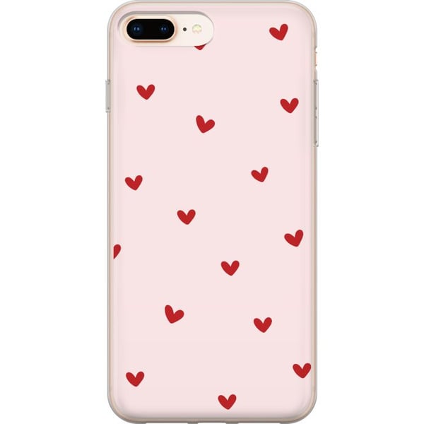 Kompatibel Mobilcover til Apple iPhone 8 Plus Hjerter