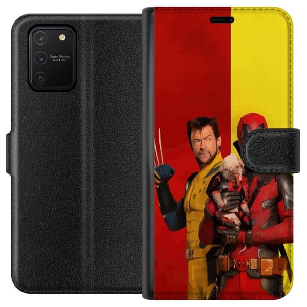 Kompatibelt Lommeboketui til Samsung Galaxy S10 Lite Deadpool & Wolverine Kompatibelt Lommeboketui til Samsung Galaxy S10 Lite Deadpool & Wolverine
