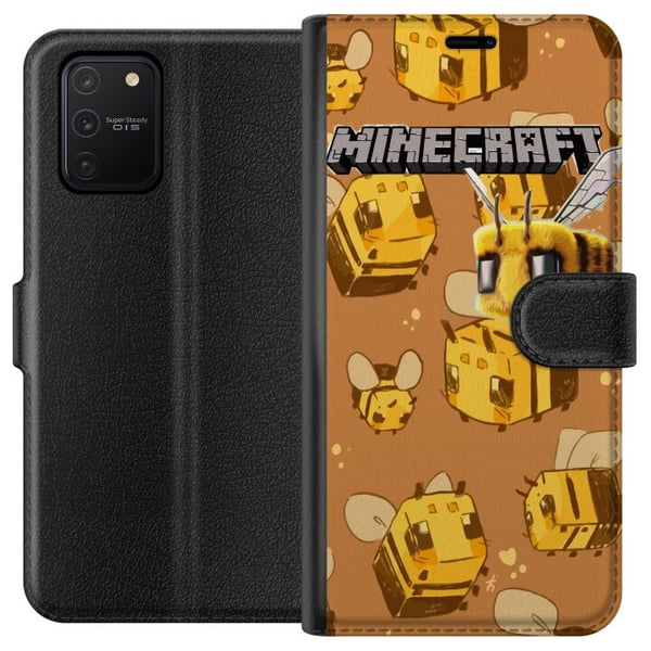 Kompatibelt Lommeboketui til Samsung Galaxy S10 Lite Minecraft Bi Kompatibelt Lommeboketui til Samsung Galaxy S10 Lite Minecraft Bi