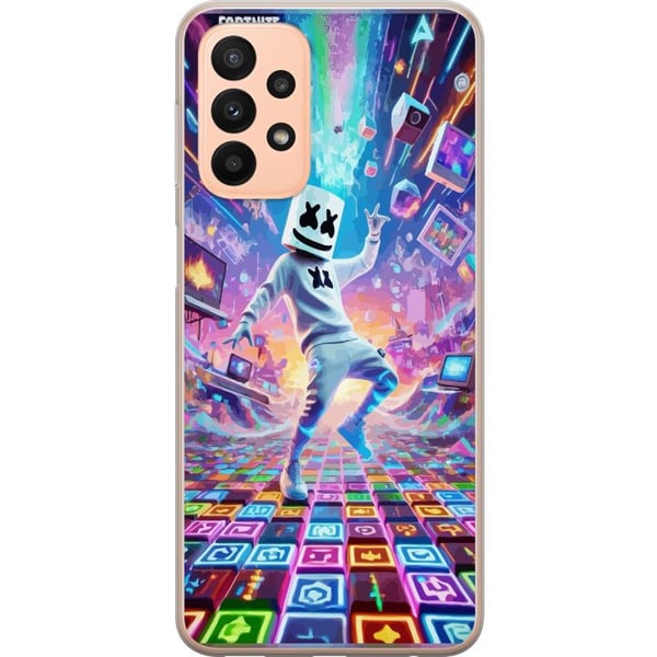Yhteensopiva Puhelinkuori Samsung Galaxy A23 Fortnite Dance | Marshmello