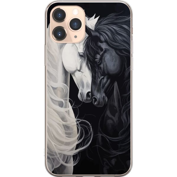 Kompatibelt Mobilskal till Apple iPhone 11 Pro Hästen i kärlek