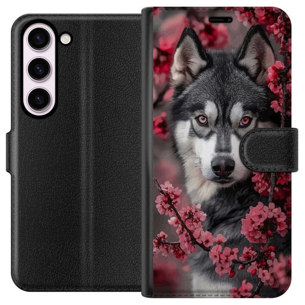 Kompatibel Tegnebogsetui til Samsung Galaxy S23 Ulv Røde øjne Dyr Fantasy Mørk Kompatibel Tegnebogsetui til Samsung Galaxy S23 Ulv Røde øjne Dyr Fantasy Mørk