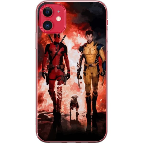 Kompatibelt Mobildeksel til Apple iPhone 11 Wolverine Deadpool