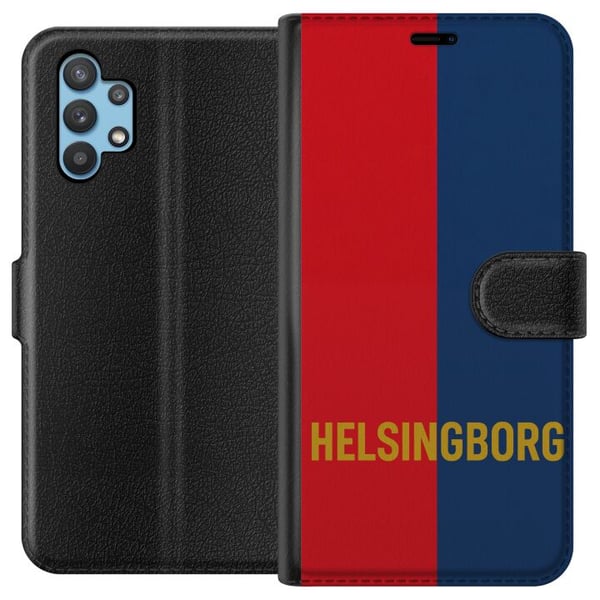 Kompatibelt Plånboksfodral till Samsung Galaxy A32 5G Helsingborg – fotboll Kompatibelt Plånboksfodral till Samsung Galaxy A32 5G Helsingborg – fotboll