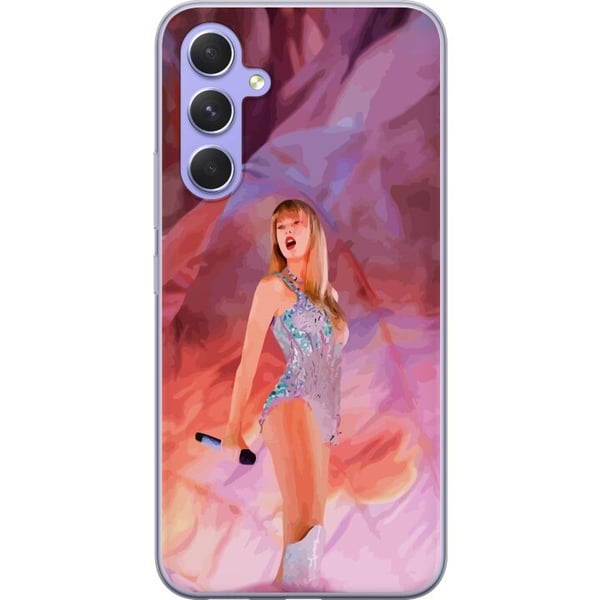 Kompatibelt Mobilskal till Samsung Galaxy A54 Taylor Swift Kompatibelt Mobilskal till Samsung Galaxy A54 Taylor Swift