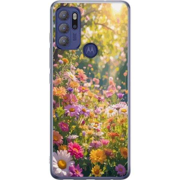 Kompatibel Mobilcover til Motorola Moto G60S Blomstrende have