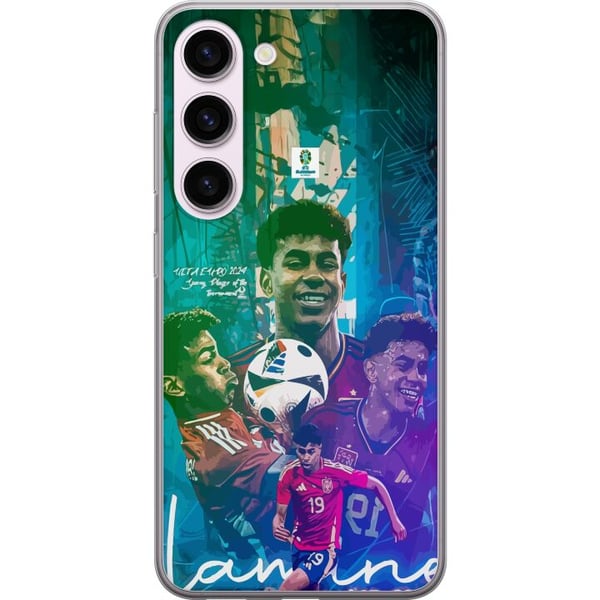 Yhteensopiva Puhelinkuori Samsung Galaxy S23 Lamine Yamal -jalkapalloaihe Barcelonan ja Espanjan innoittamana värikkäässä tyylissä Yhteensopiva Puhelinkuori Samsung Galaxy S23 Lamine Yamal -jalkapalloaihe Barcelonan ja Espanjan innoittamana värikkäässä tyylissä