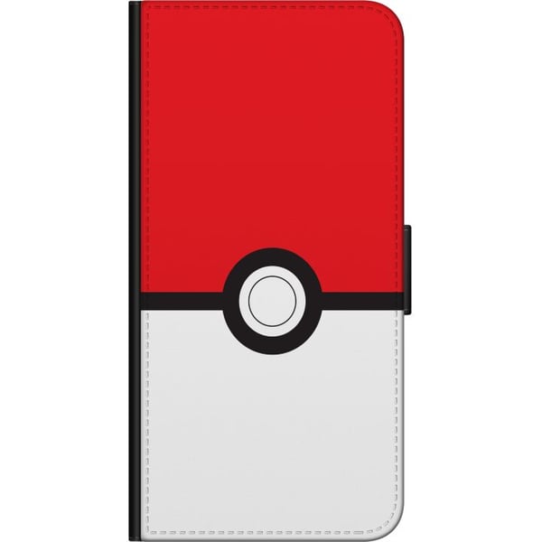 Kompatibelt Lommeboketui til Samsung Galaxy A03s Classic Ball retrospilldesign i ikonisk rød og hvit stil, perfekt for spillentusiaster og en nostalg