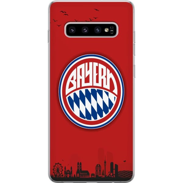 Kompatibelt Mobilskal till Samsung Galaxy S10+ FC Bayern Munich