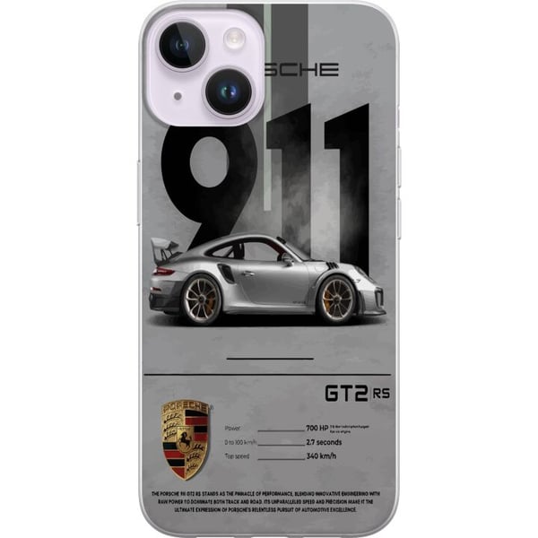 Kompatibel Mobilcover til Apple iPhone 14 Plus Porsche 911