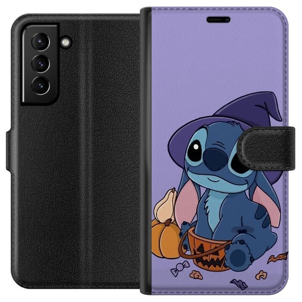Kompatibelt Lommeboketui til Samsung Galaxy S21+ 5G Stitch heks Kompatibelt Lommeboketui til Samsung Galaxy S21+ 5G Stitch heks