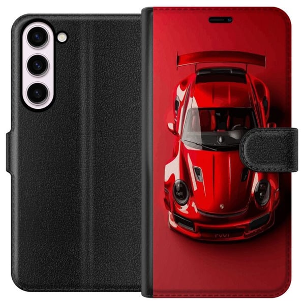 Kompatibel Tegnebogsetui til Samsung Galaxy S23+ Porsche Kompatibel Tegnebogsetui til Samsung Galaxy S23+ Porsche