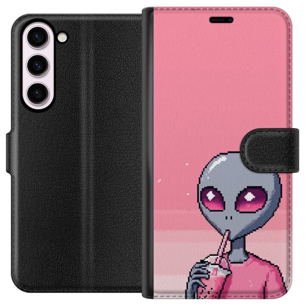Kompatibel Tegnebogsetui til Samsung Galaxy S23+ Alien Smoothie