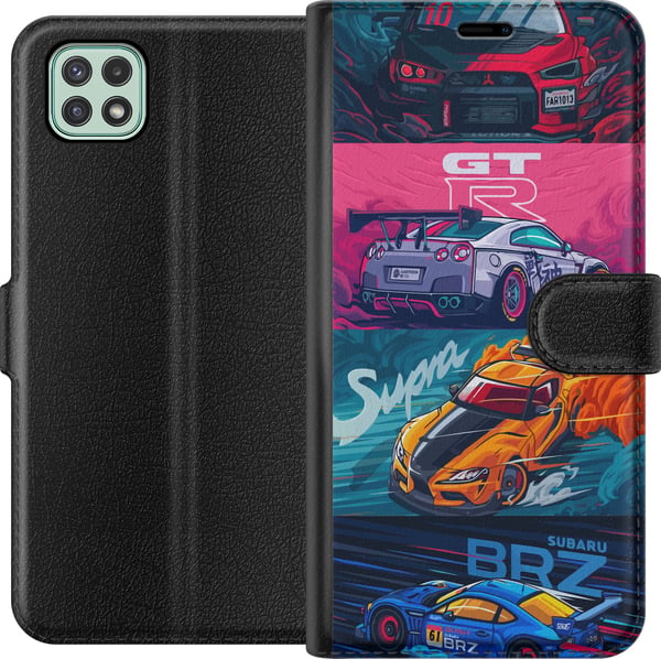 Yhteensopiva Lompakkokotelo Samsung Galaxy A22 5G Subaru Racing