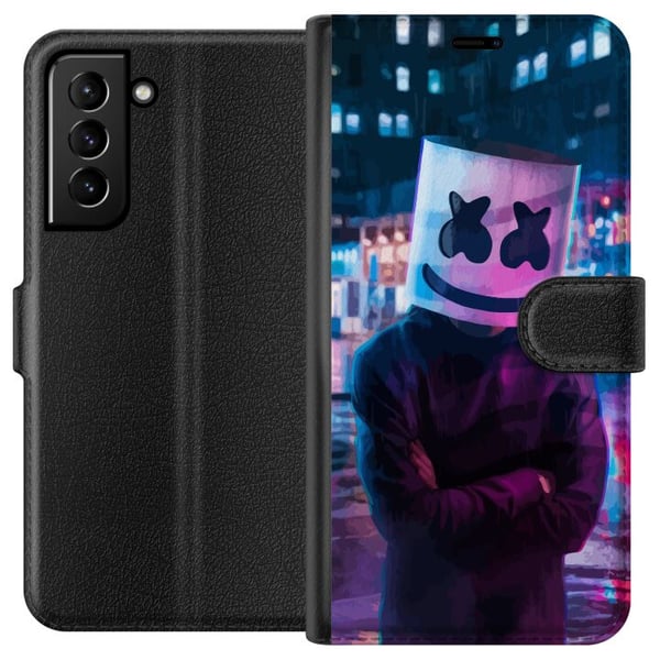 Kompatibelt Lommeboketui til Samsung Galaxy S21+ 5G Marshmallow Roblox Legende Kompatibelt Lommeboketui til Samsung Galaxy S21+ 5G Marshmallow Roblox Legende