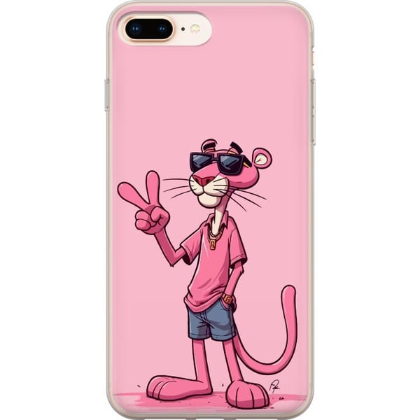 Kompatibelt Mobildeksel til Apple iPhone 8 Plus Pink Panter Peace Kompatibelt Mobildeksel til Apple iPhone 8 Plus Pink Panter Peace