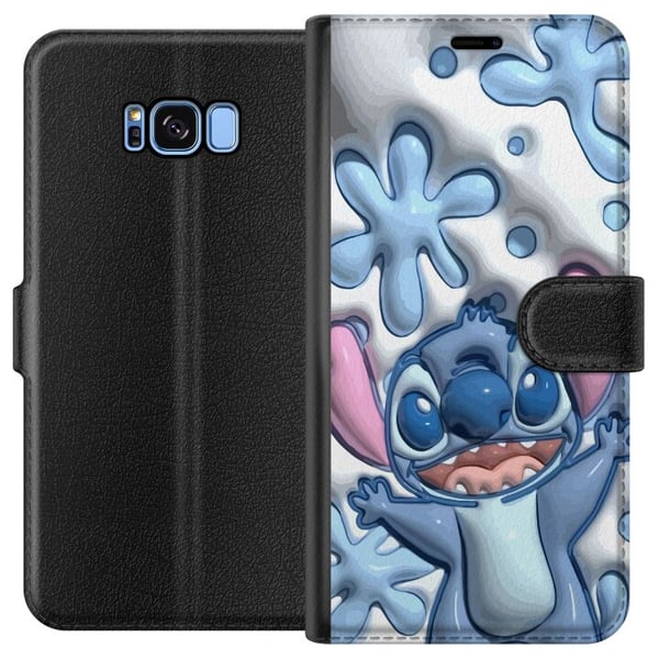 Kompatibelt Plånboksfodral till Samsung Galaxy S8 Bubbliga Stitch Kompatibelt Plånboksfodral till Samsung Galaxy S8 Bubbliga Stitch