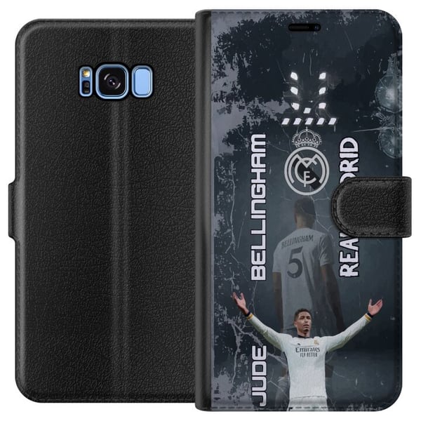 Kompatibelt Plånboksfodral till Samsung Galaxy S8 Jude Bellingham Real Madrid England ungt mittfältsfenomen som kombinerar kraft inspiration teknik o Kompatibelt Plånboksfodral till Samsung Galaxy S8 Jude Bellingham Real Madrid England ungt mittfältsfenomen som kombinerar kraft inspiration teknik o