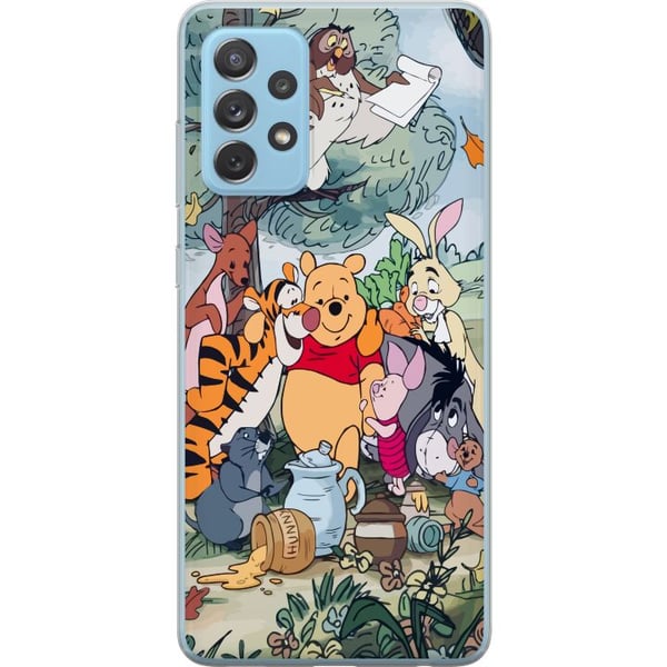 Kompatibel Mobilcover til Samsung Galaxy A52 5G Nalle Puh og hans venner
