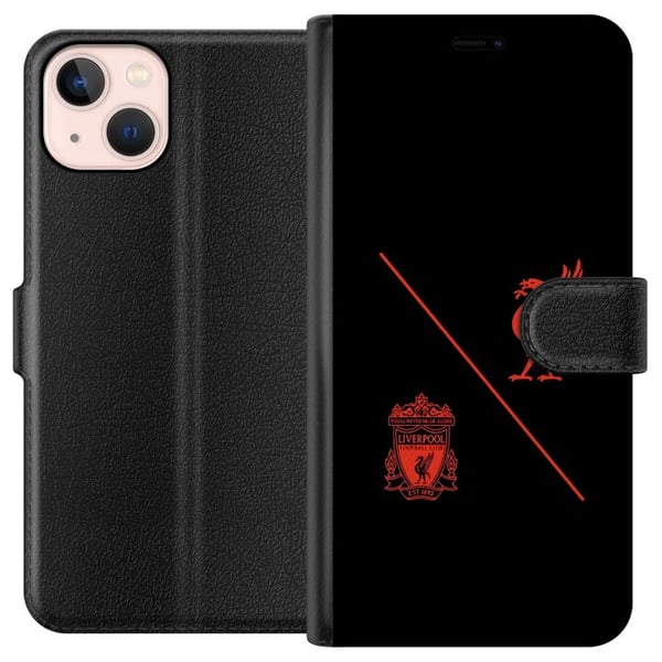 Kompatibelt Plånboksfodral till Apple iPhone 13 Liverpool L.F.C.