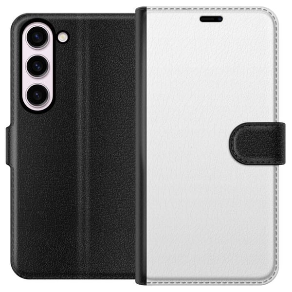 Kompatibel Tegnebogsetui til Samsung Galaxy S23 Hvid Kompatibel Tegnebogsetui til Samsung Galaxy S23 Hvid