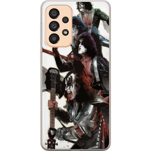 Yhteensopiva Puhelinkuori Samsung Galaxy A33 5G Kiss Hard Rock Klassinen Rock Yhtye Musiikki