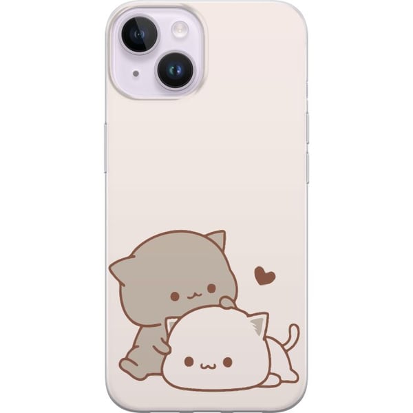 Kompatibel Mobilcover til Apple iPhone 14 Kawaii Søde Katte Kompatibel Mobilcover til Apple iPhone 14 Kawaii Søde Katte