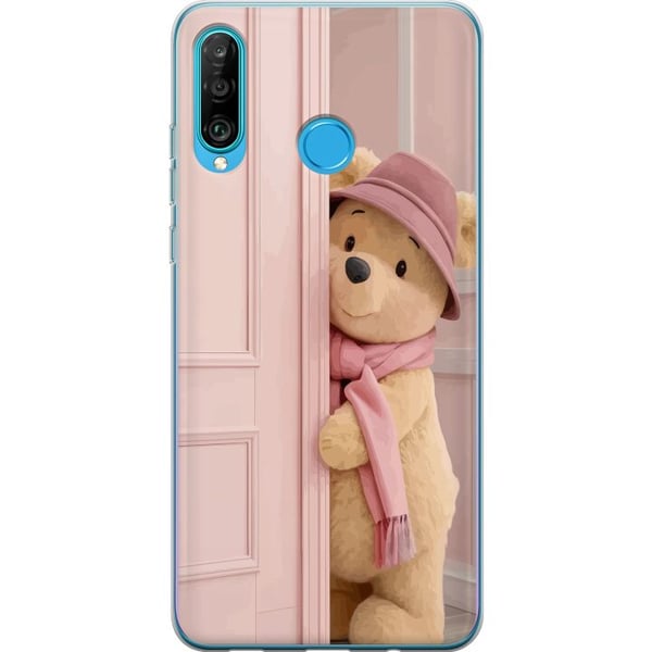 Kompatibel Mobilcover til Huawei P30 lite Nalle Puh Disney Motiv Tecknad Serie Klassisk Populär