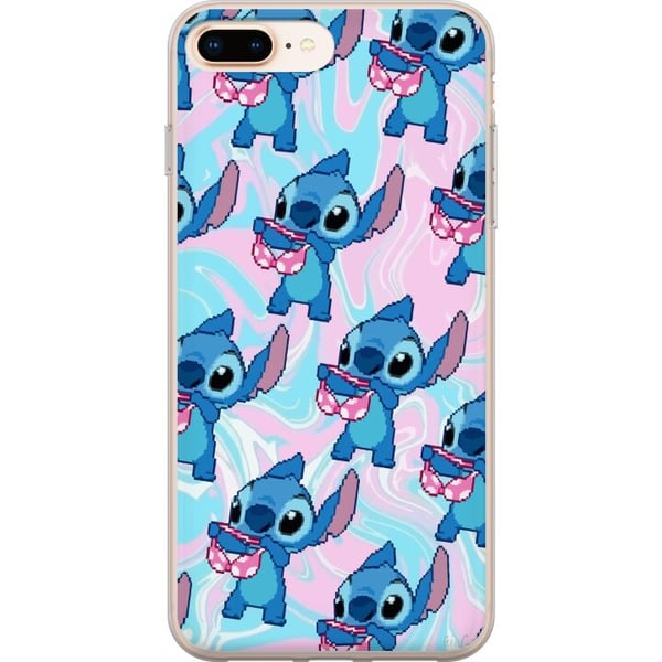 Yhteensopiva Puhelinkuori Apple iPhone 8 Plus Stitch Retro Yhteensopiva Puhelinkuori Apple iPhone 8 Plus Stitch Retro
