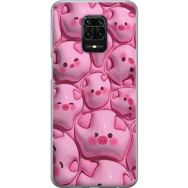 Kompatibel Mobilcover til Xiaomi Redmi Note 9S Boblende Grise