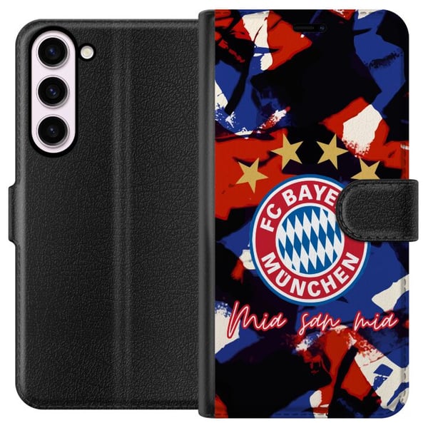 Kompatibel Tegnebogsetui til Samsung Galaxy S23+ FC Bayern Munich Kompatibel Tegnebogsetui til Samsung Galaxy S23+ FC Bayern Munich