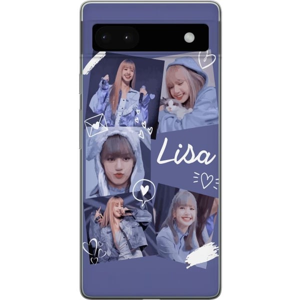 Yhteensopiva Puhelinkuori Google Pixel 6a Lisa Blackpink – Aesthetic K-pop Queen