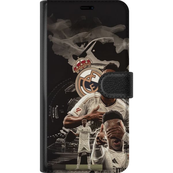 Kompatibelt Lommeboketui til Apple iPhone 13 mini Vinicius Junior Real Madrid Brasil eksplosiv tekniker som skaper målsjanser og driver spillet fremo