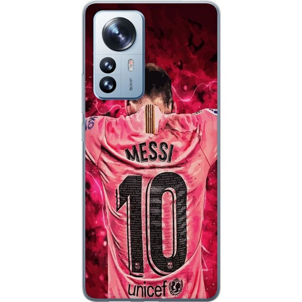 Kompatibel Mobilcover til Xiaomi 12 Pro Messi Fodbold Barcelona Argentina Motiv Legendarisk Spiller FC Barcelona Nummer 10 Sport Fodbold
