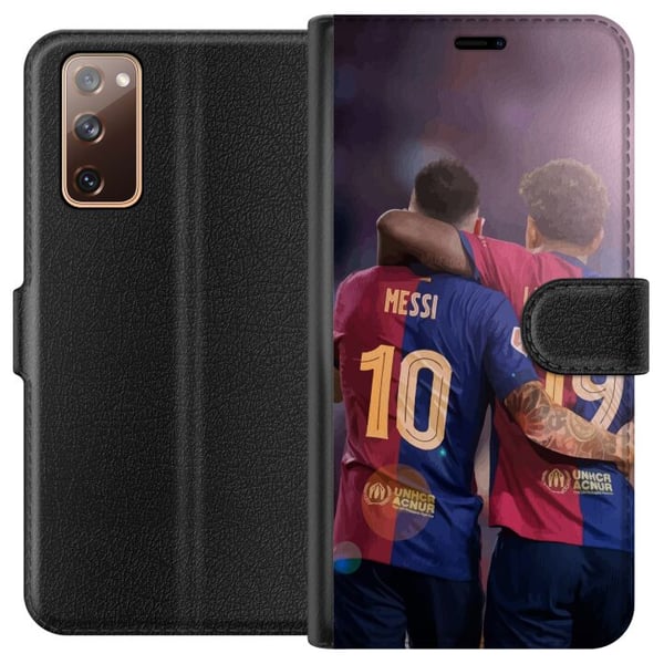 Kompatibelt Lommeboketui til Samsung Galaxy S20 FE Lamine Yamal Messi Kompatibelt Lommeboketui til Samsung Galaxy S20 FE Lamine Yamal Messi