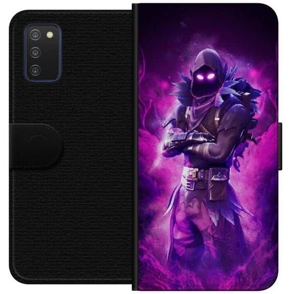 Kompatibelt Lommeboketui til Samsung Galaxy A03s Fortnite Ravnen