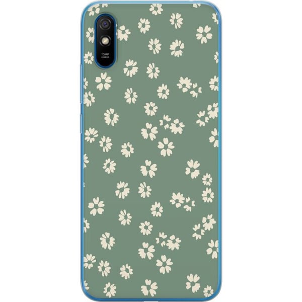 Kompatibel Mobilcover til Xiaomi Redmi 9A Blomsterdrøm - Farverigt Blomstermønster