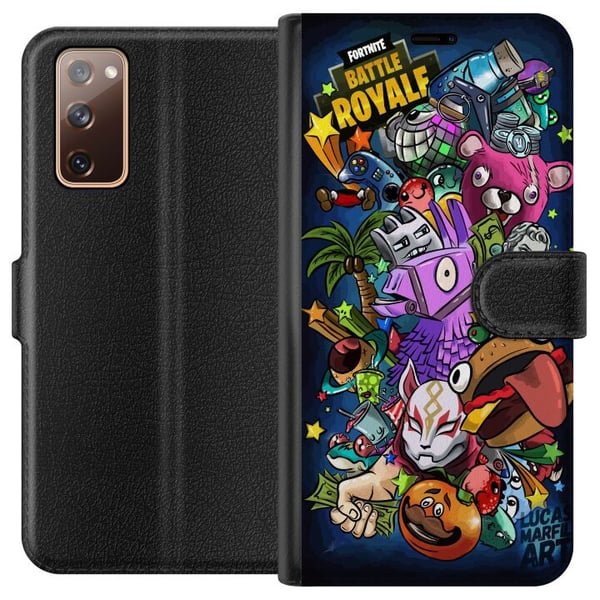 Kompatibelt Lommeboketui til Samsung Galaxy S20 FE Fortnite Kompatibelt Lommeboketui til Samsung Galaxy S20 FE Fortnite
