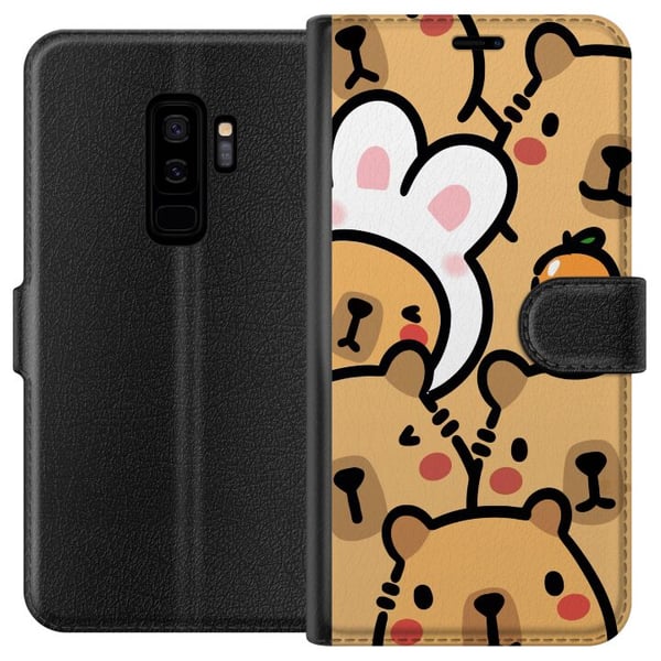 Kompatibelt Plånboksfodral till Samsung Galaxy S9+ Vattenråtta Kompatibelt Plånboksfodral till Samsung Galaxy S9+ Vattenråtta