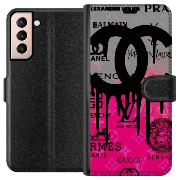 Kompatibelt Lommeboketui til Samsung Galaxy S21 CC Rosa Kompatibelt Lommeboketui til Samsung Galaxy S21 CC Rosa