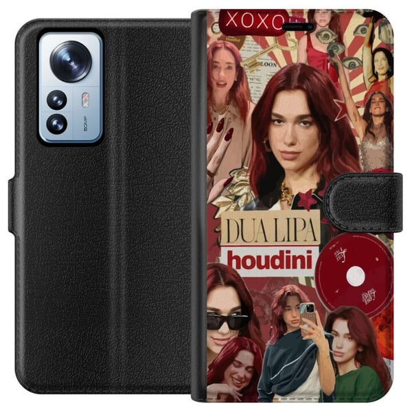 Kompatibelt Plånboksfodral till Xiaomi 12 Pro Dua Lipa – Fashion & Style Edit