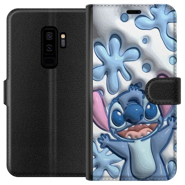 Kompatibelt Plånboksfodral till Samsung Galaxy S9+ Bubbliga Stitch Kompatibelt Plånboksfodral till Samsung Galaxy S9+ Bubbliga Stitch