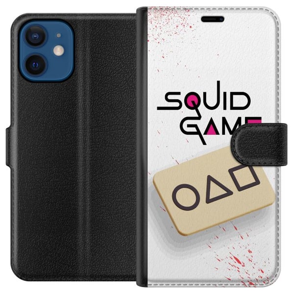 Kompatibelt Lommeboketui til Apple iPhone 12 Squid Game
