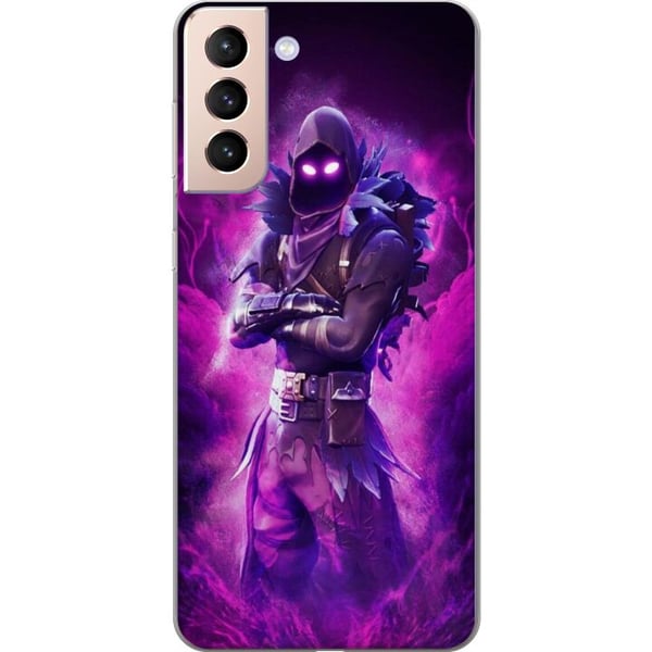 Kompatibelt Mobildeksel til Samsung Galaxy S21 Fortnite Ravnen Kompatibelt Mobildeksel til Samsung Galaxy S21 Fortnite Ravnen