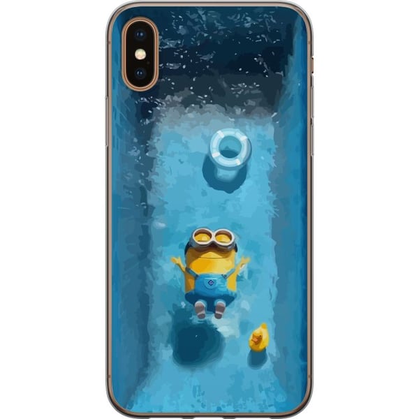 Kompatibelt Mobildeksel til Apple iPhone XS Minions Grusomme meg tegnefilm
