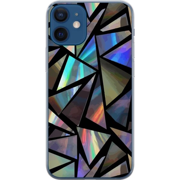 Kompatibelt Mobildeksel til Apple iPhone 12 3D Refleksjon