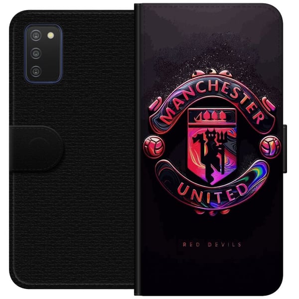 Kompatibelt Lommeboketui til Samsung Galaxy A03s Manchester United