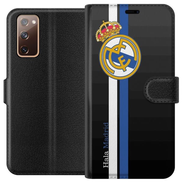 Kompatibelt Lommeboketui til Samsung Galaxy S20 FE Real Madrid