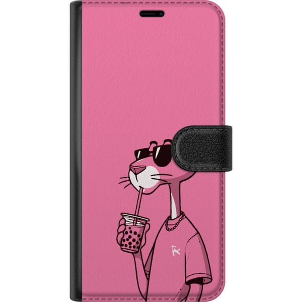 Kompatibelt Plånboksfodral till Samsung Galaxy A32 5G Pink Panter Drink