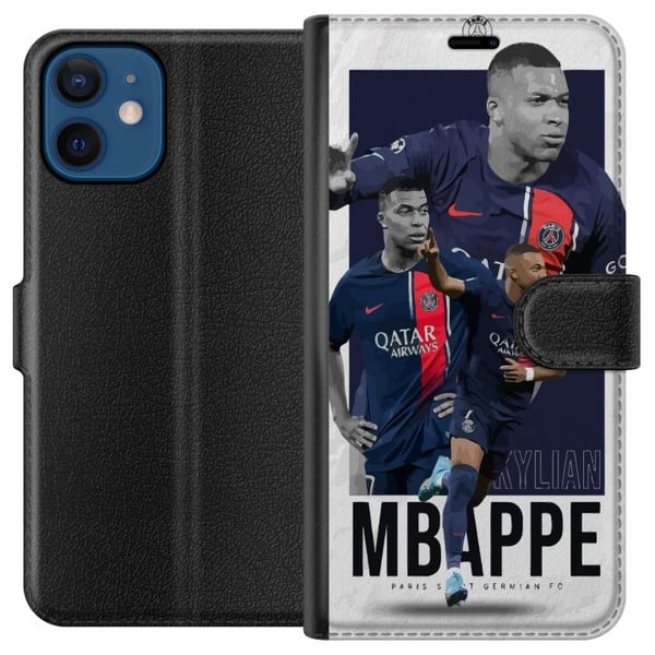 Kompatibelt Lommeboketui til Apple iPhone 12 Kylian Mbappé